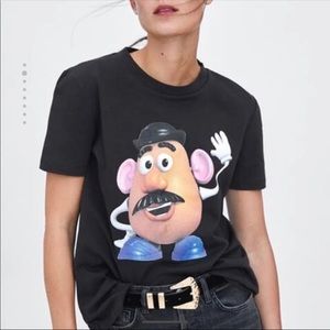 Zara Mr Potato Head Tee/T-shirt